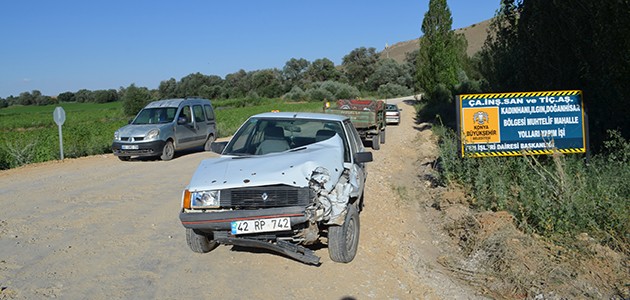 Ilgın’da trafik kazası: 1 yaralı