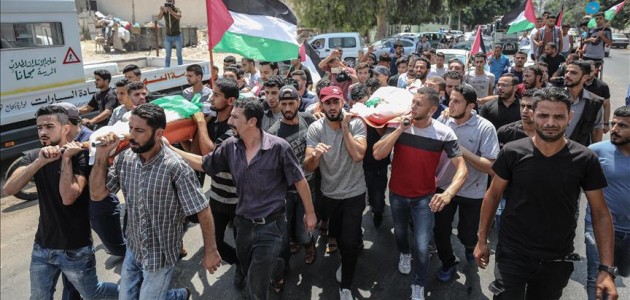 Gazze sınırındaki gösterilerde 142 Filistinli şehit oldu