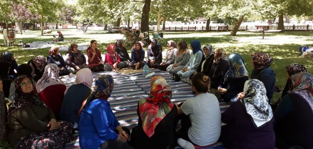 AK Parti Seydişehir Kadın Kolları’ndan piknik