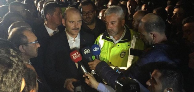 İçişleri Bakanı Süleyman Soylu: Tüm maddi kayıplar devletimiz tarafından karşılanacak