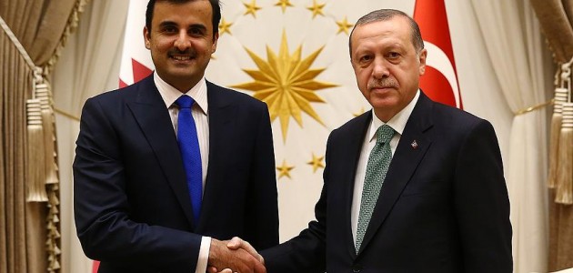 Cumhurbaşkanı Erdoğan ile Al Sani görüştü