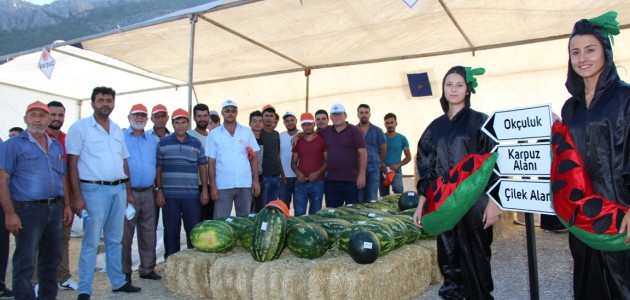 Seydişehir’de karpuz yarışması