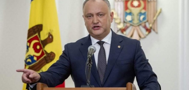 Moldova Cumhurbaşkanı Dodon trafik kazası geçirdi