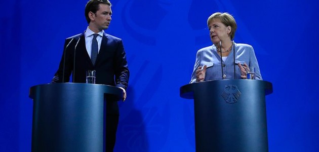 Merkel ve Kurz AB’nin dış sınırlarını korumayı istiyor