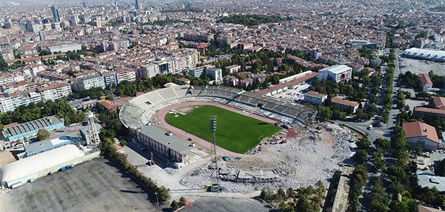“Eski stadyumun Millet Bahçesine dönüşmesi büyük bir vizyon“