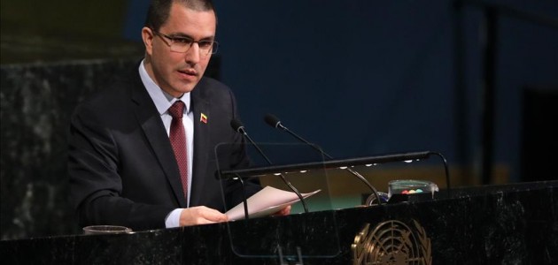 Venezuela Dışişleri Bakanı Arreaza: Erdoğan’ın konuşması olağanüstüydü