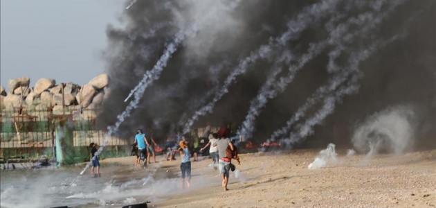 İsrail kuvvetleri Gazze sahilinde 20 Filistinliyi yaraladı