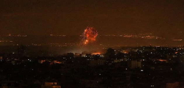 İsrail ordusu Gazze Şeridi’ne hava saldırısı başlattı