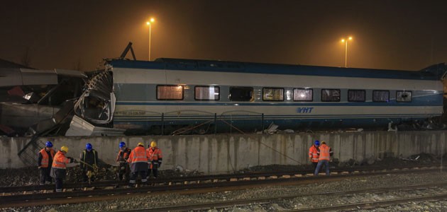 “Tren kazasına ilişkin ifadeler gerçeği yansıtmıyor“