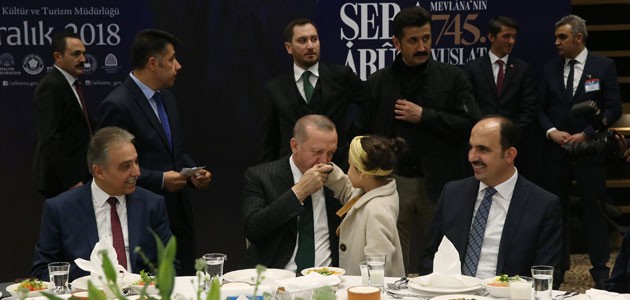 Erdoğan Konya’da “Selam Vakti Buluşmaları“ yemeğine katıldı