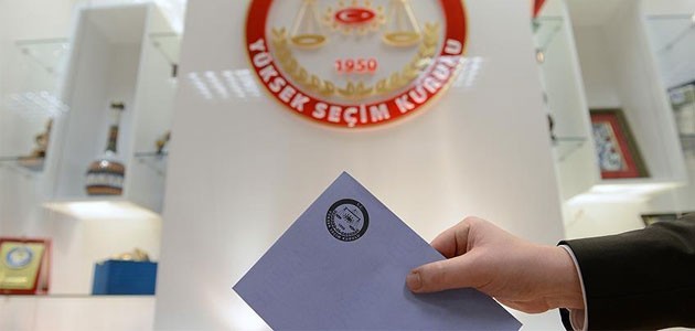 YSK’nın yerel seçime ilişkin kararı Resmi Gazete’de