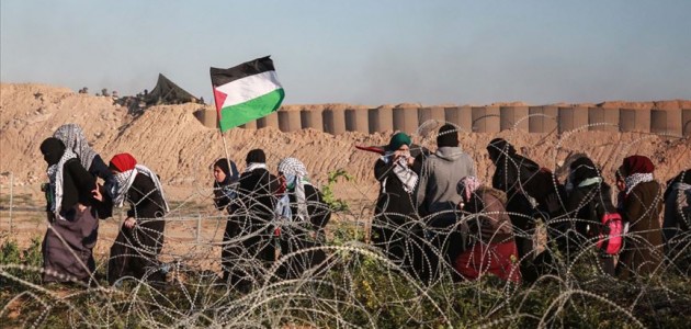 Gazze Şeridi’nde Büyük Dönüş Yürüyüşü eylemlerine ara verildi