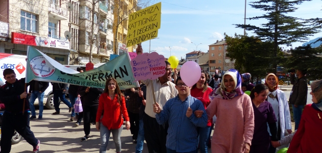 Seydişehir’de Down Sendromu Günü yürüyüşü yapıldı