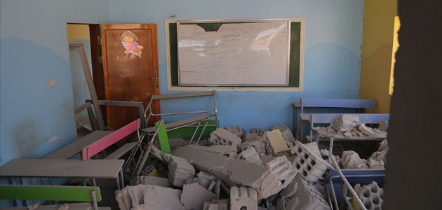Esed rejimi İdlib’de okulu vurdu