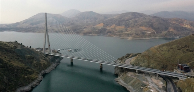 'Kömürhan Köprüsü ve Bağlantı Tüneli' yarın hizmete girecek 