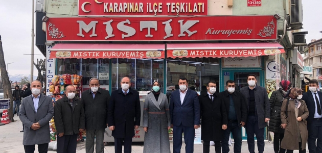 AK Parti Konya Milletvekili Samancı, Karapınar’da