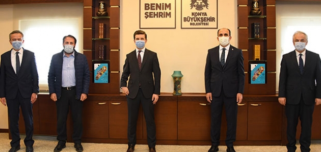 Bosna Hersek Büyükelçisi Alagic Başkan Altay’ı ziyaret etti 