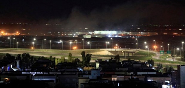 Erbil'de havaalanına füzeli saldırı    