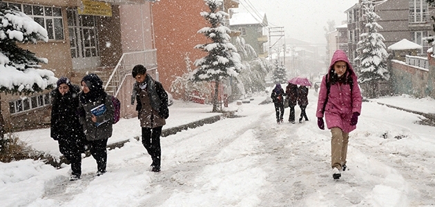 Konya'da kar tatiline merkez ilçelerde eklendi!            