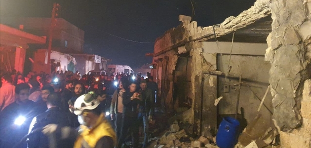 Suriye’nin kuzeyindeki Azez ilçesinde terör saldırısı: 5 sivil yaralı