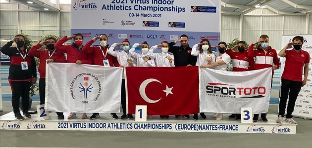 Türkiye Özel Sporcular Kadın Milli Takımı Avrupa şampiyonu oldu  
