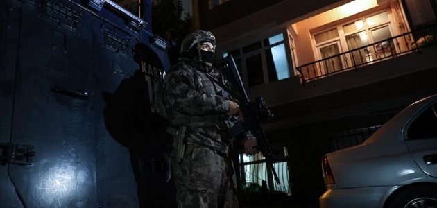Terör örgütü DEAŞ’a yönelik operasyonda 8 şüpheli yakalandı