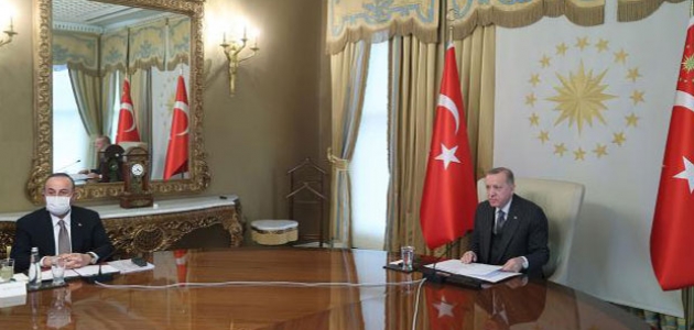  Cumhurbaşkanı Erdoğan, AB liderleriyle görüştü