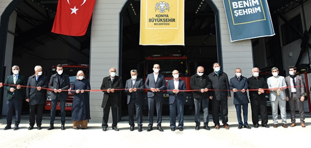  Seydişehir İtfaiye Merkezi açıldı