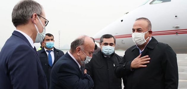 Bakan Çavuşoğlu “Asya’nın Kalbi-İstanbul Süreci Konferansı” için Tacikistan’da