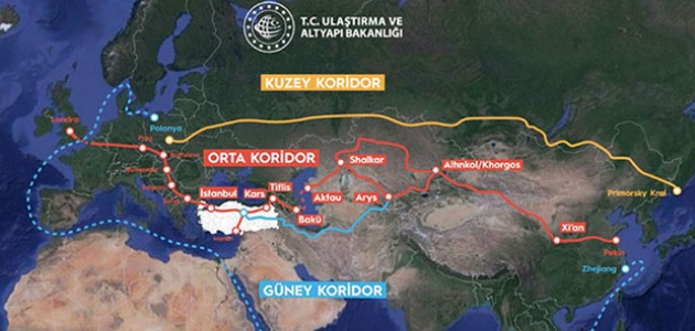 Bakan Karaismailoğlu: Süveyş Kanalı’na alternatif en uygun rota ’Orta Koridor