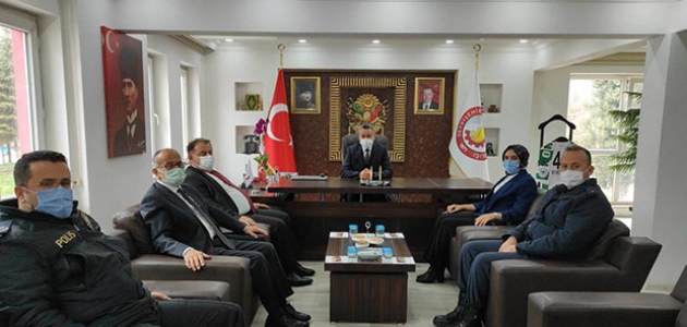  Beyşehir protokolü, Seydişehir Belediye Başkanı Tutal'ı ziyaret etti 