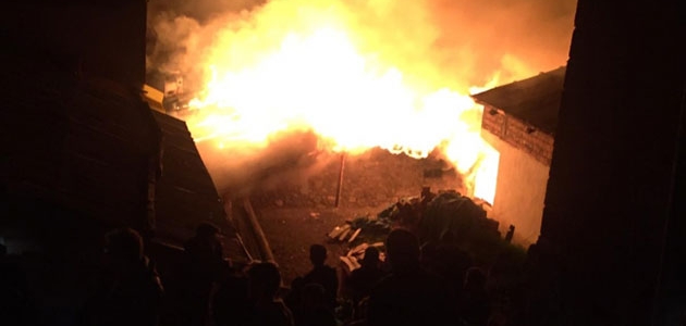 Artvin’de korkutan yangın: 4 ev zarar gördü