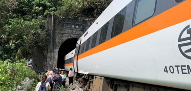 Tayvan’ın Hualien bölgesinde tren raydan çıktı: 36 ölü, 60 yaralı