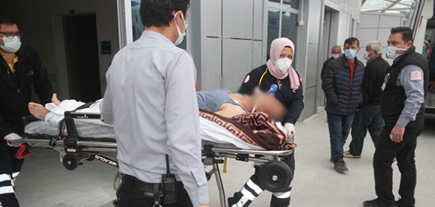 Konya’da sobadan sızan gazdan zehirlenen çift hastaneye kaldırıldı