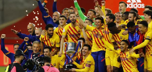  İspanya Kral Kupası'nda zafer Barcelona'nın