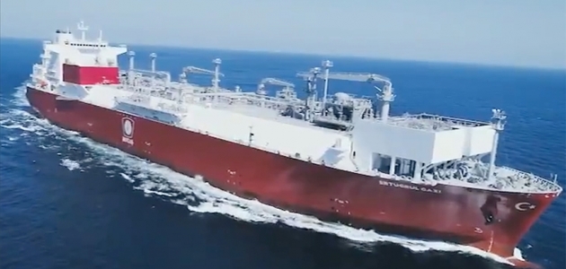 Türkiye’nin ilk doğalgaz depolama gemisi Hatay açıklarında