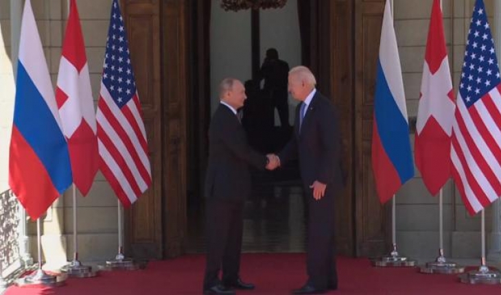 Biden-Putin zirvesi Cenevre’de başladı