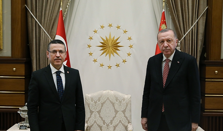 Cumhurbaşkanı Erdoğan, Sayıştay Başkanı Baş'ı kabul etti