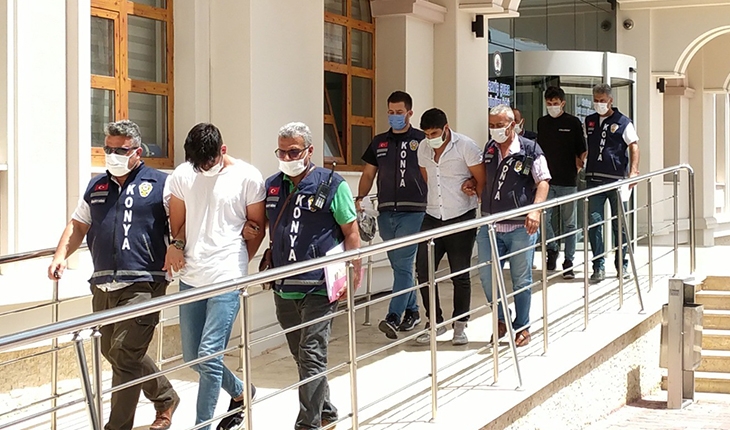 Konya’daki cinayete ilişkin 3 zanlı tutuklandı