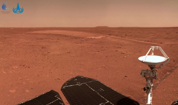 Çin’in keşif aracından yeni “Mars“ görüntüleri