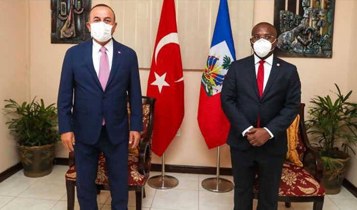 Bakan Çavuşoğlu Haitili mevkidaşı ile görüştü: Yardıma hazırız