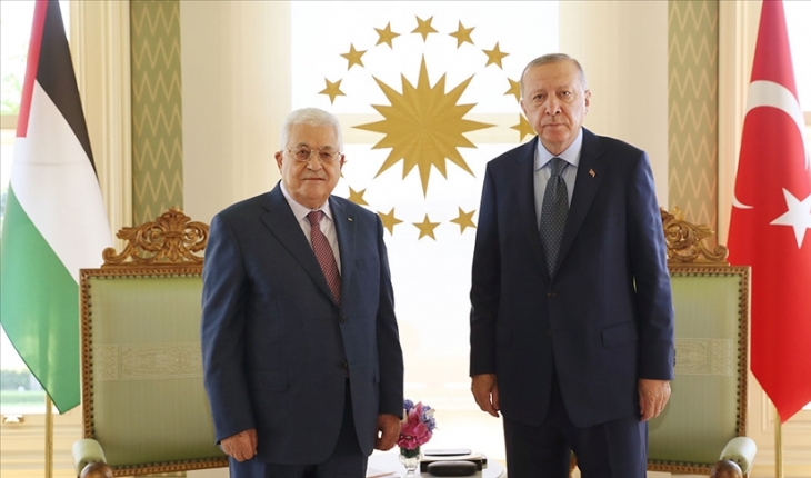 Cumhurbaşkanı Erdoğan ile Filistin Devlet Başkanı Abbas'ın görüşmesi sona erdi