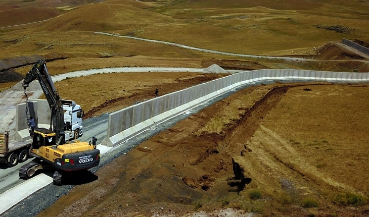 Van-İran sınırı beton duvar, hendek ve kulelerle ’geçilmez’ olacak
