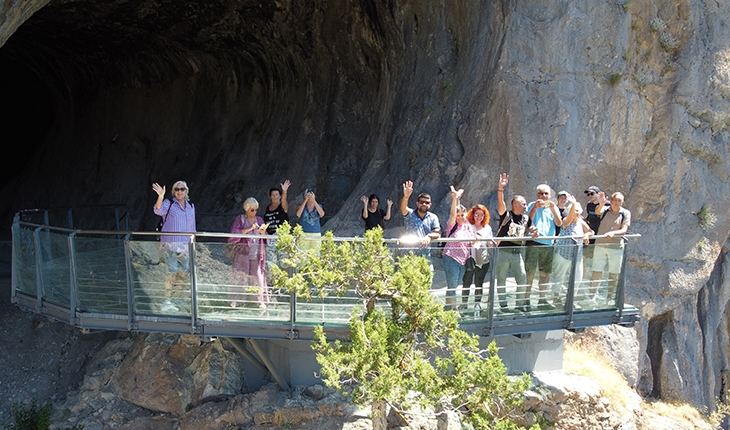 Çamlık Mağaraları turistlerin yeni gözdesi oldu