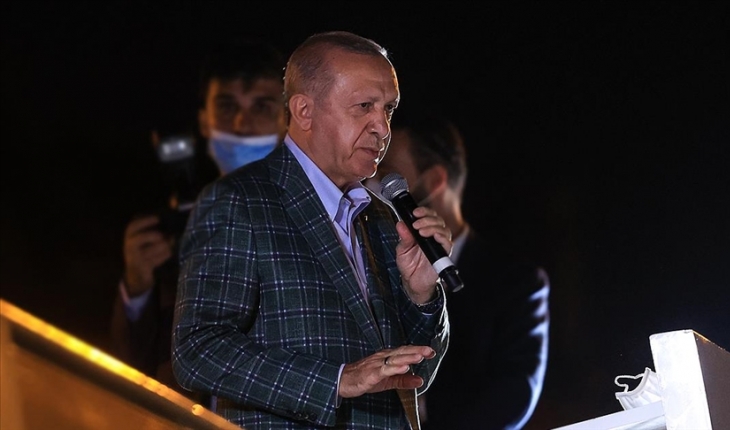 Erdoğan: (Orman yangınlarında terör şüphesi) Şimdiden bazı emarelere ulaşıldı