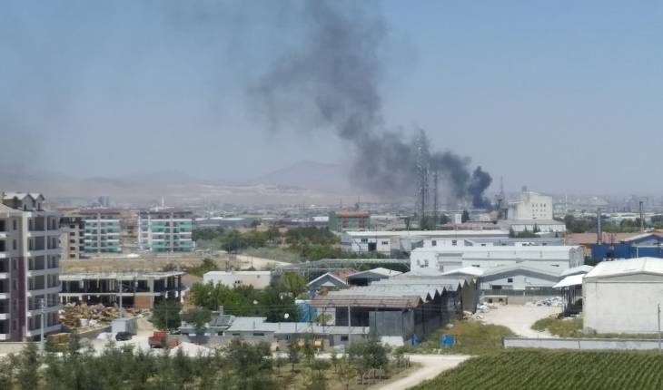 Konya’da Hurdacılar Sanayi Sitesi'nde yangın