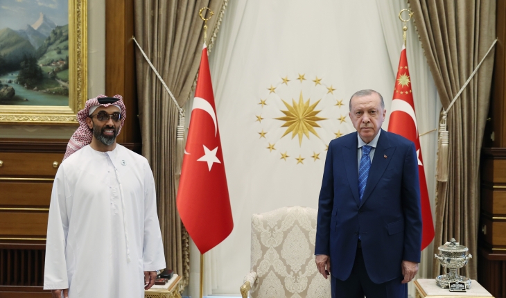 Cumhurbaşkanı Erdoğan, BAE Ulusal Güvenlik Danışmanı'nı kabul etti