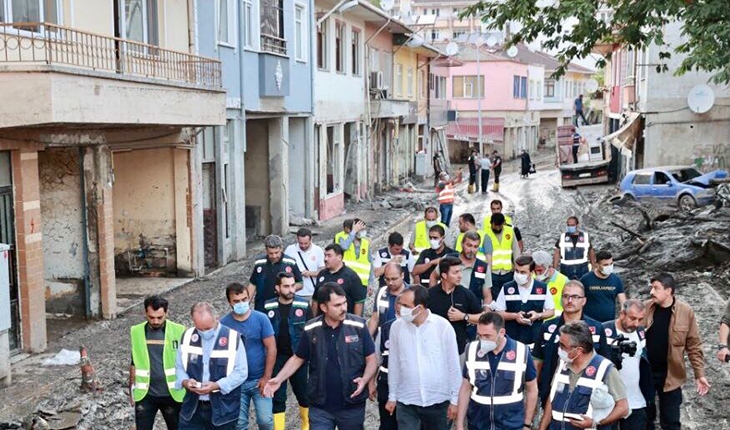 Bakan Kurum: Bozkurt'tayız her mahalle ve sokağı tek tek inceliyoruz