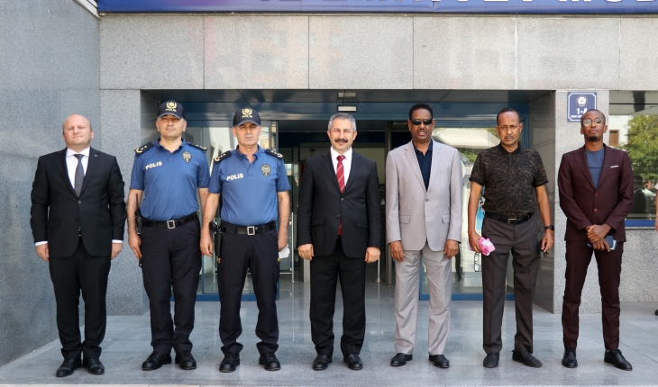 Somali Emniyet Genel Müdürü Abdi Hasan Muhammed Konya’da ziyaretlerde bulundu