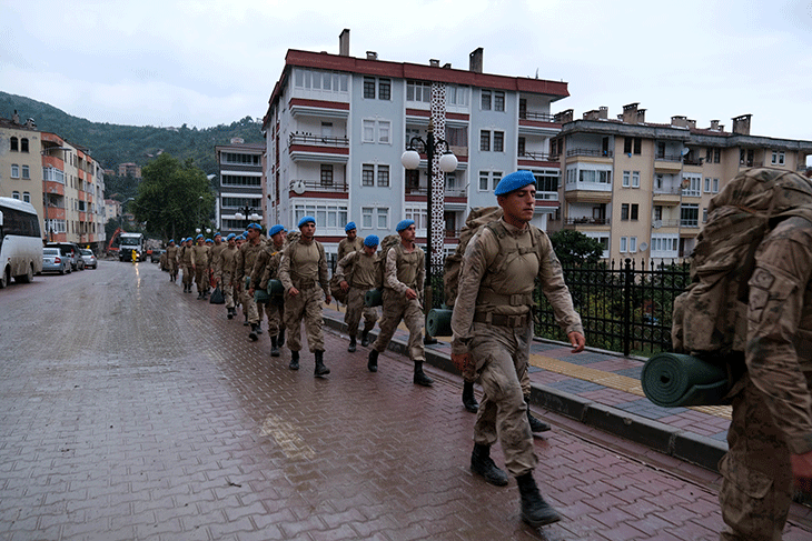 Komandoların Bozkurt'a vedası: Çatakta, batakta, Bozkurt’ta daima hazır